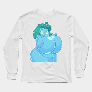 chibi waifu Long Sleeve T-Shirt